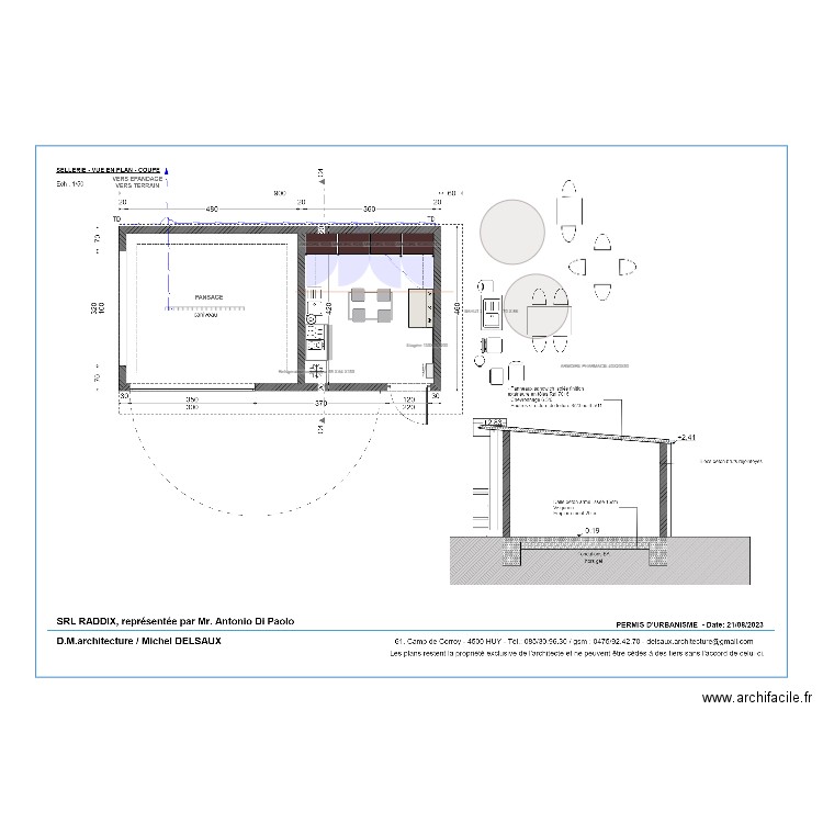 SELLERIE PANSAGE 3. Plan de 0 pièce et 0 m2