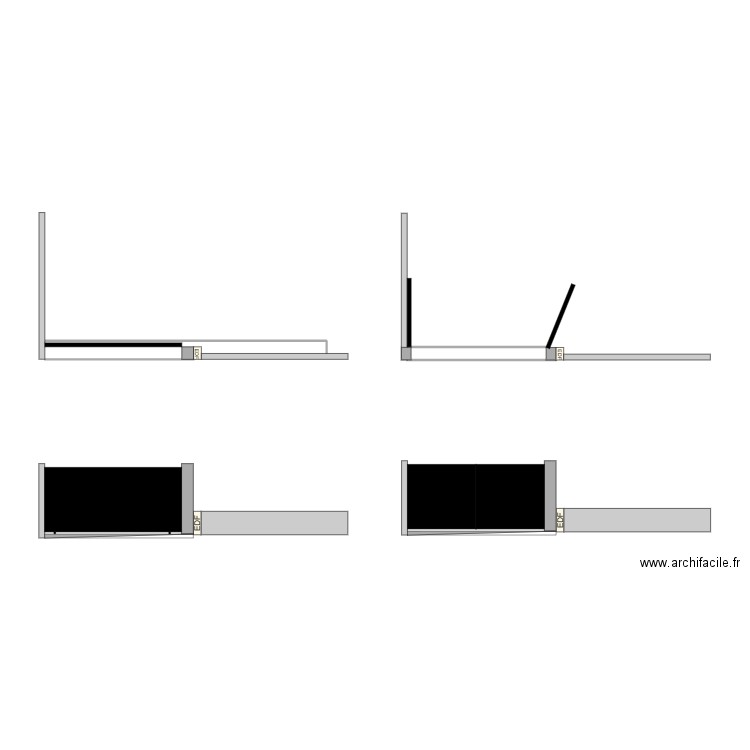 portail c et b. Plan de 0 pièce et 0 m2