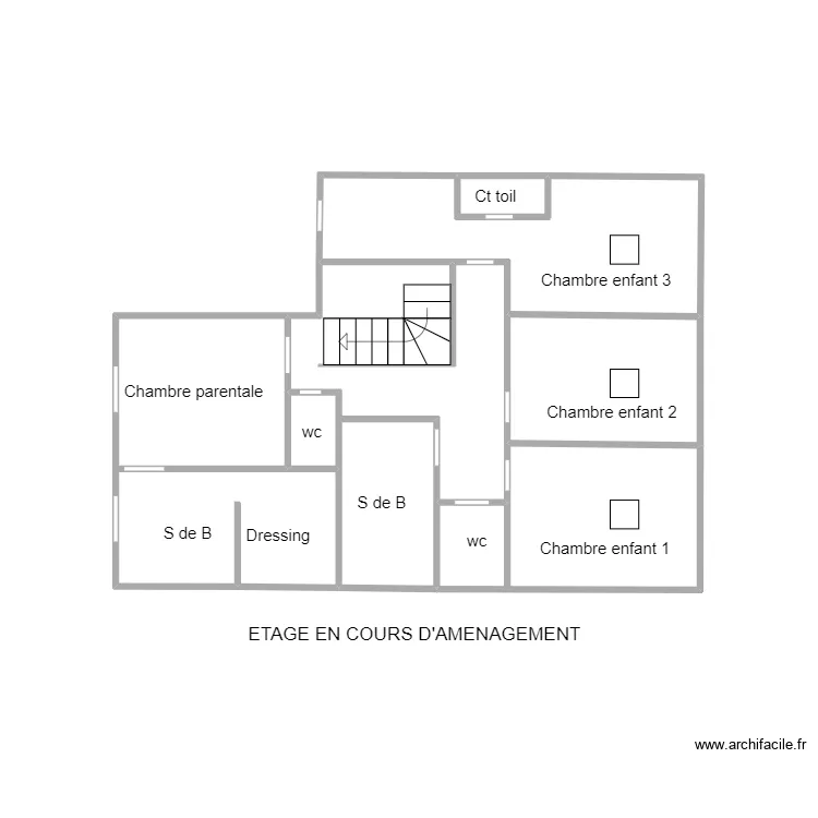 maison FROMENT. Plan de 