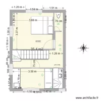 VA COTE premier escalier actuel 