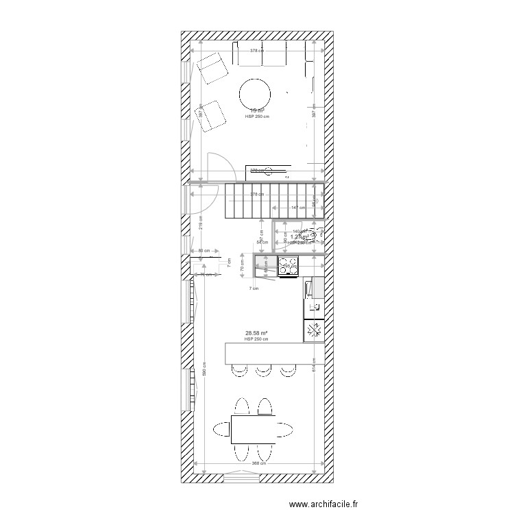 PLAN AMENAGEMENT SABOUL LOT2. Plan de 0 pièce et 0 m2