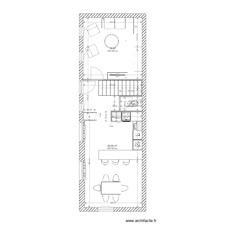 PLAN AMENAGEMENT SABOUL LOT2. Plan de PLAN AMENAGEMENT SABOUL LOT2. Plan de