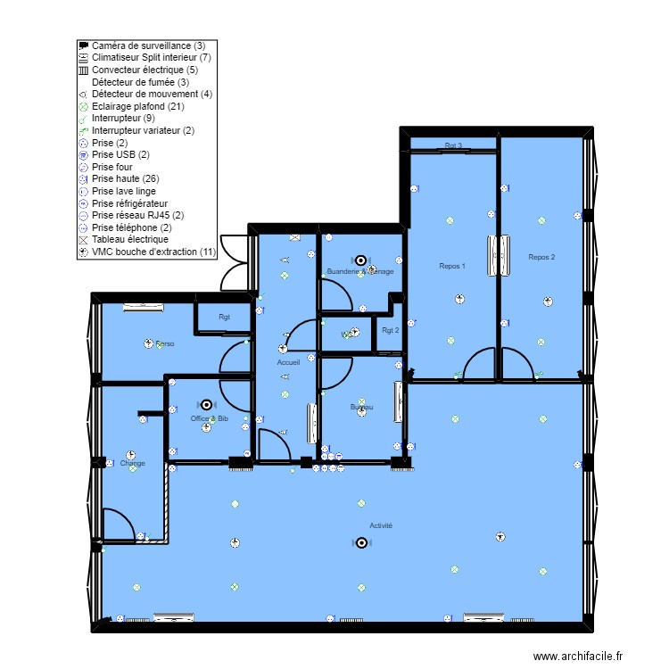 94C165B elec. Plan de 0 pièce et 0 m2