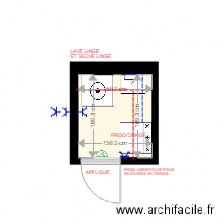 BUANDERIE LAURENT. Plan de 0 pièce et 0 m2