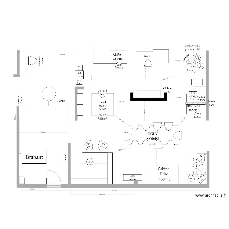 Propo Expo par Charlie. Plan de 0 pièce et 0 m2