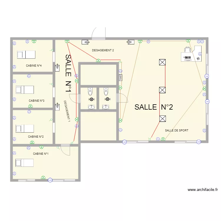 CABINET KPO. Plan de 