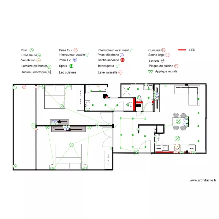 Plan Cannes projet Murs 1. Plan de Plan Cannes projet Murs 1. Plan de