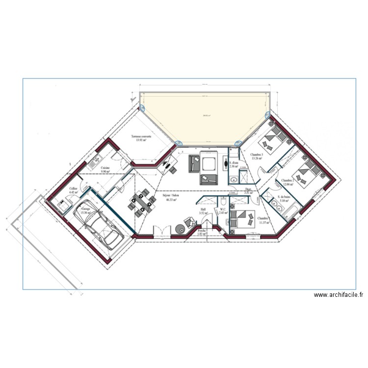 st onen maire. Plan de 0 pièce et 0 m2