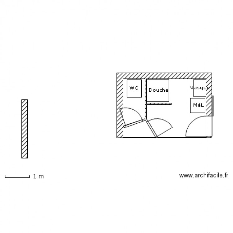 Ext -20 RDC - 1. Plan de 0 pièce et 0 m2