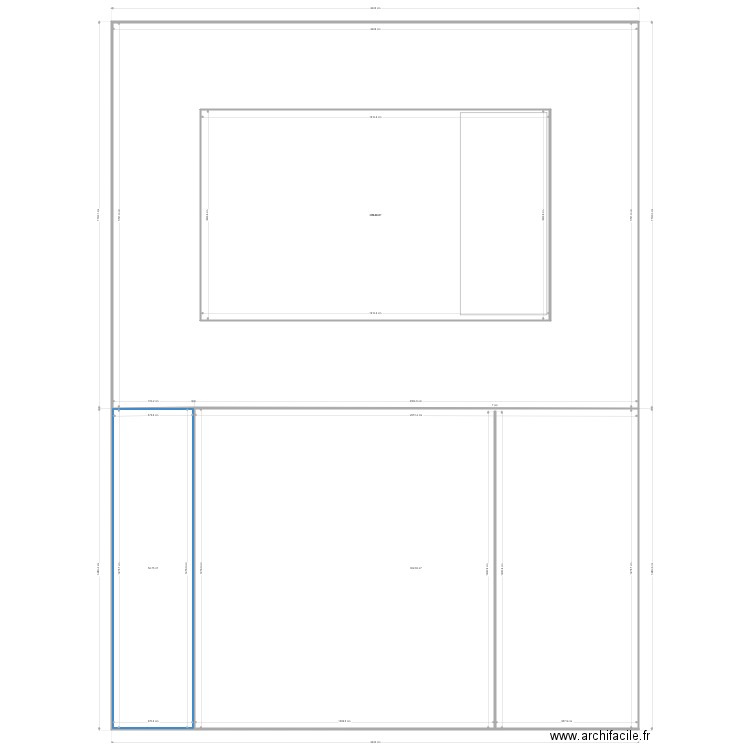 CB piscine . Plan de 0 pièce et 0 m2