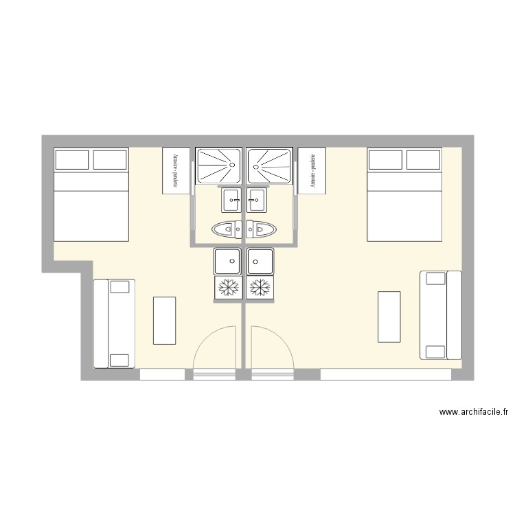 courtois 6. Plan de 0 pièce et 0 m2