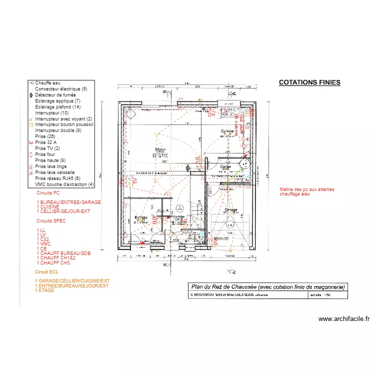 MOUTAROU. Plan de MOUTAROU. Plan de