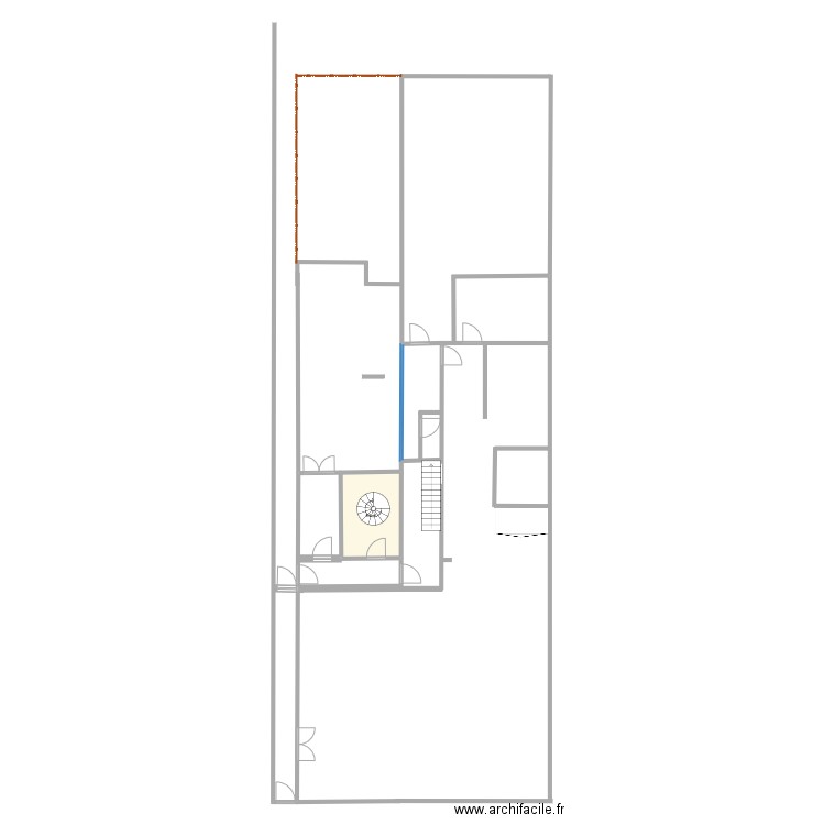 81 REZ 2. Plan de 0 pièce et 0 m2