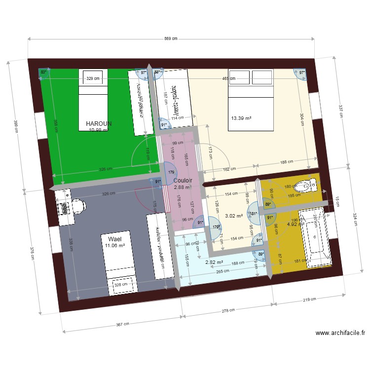 Etage 17. Plan de 0 pièce et 0 m2