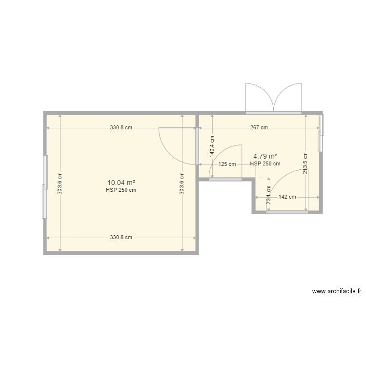 MOTTET. Plan de 0 pièce et 0 m2
