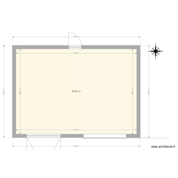 garage 21 boucouet trebry. Plan de 