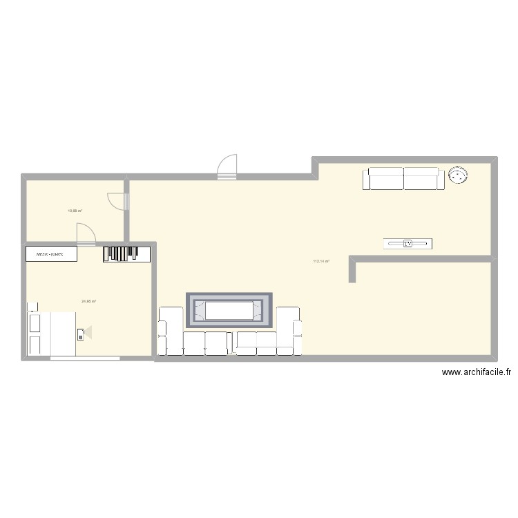 future. Plan de 0 pièce et 0 m2