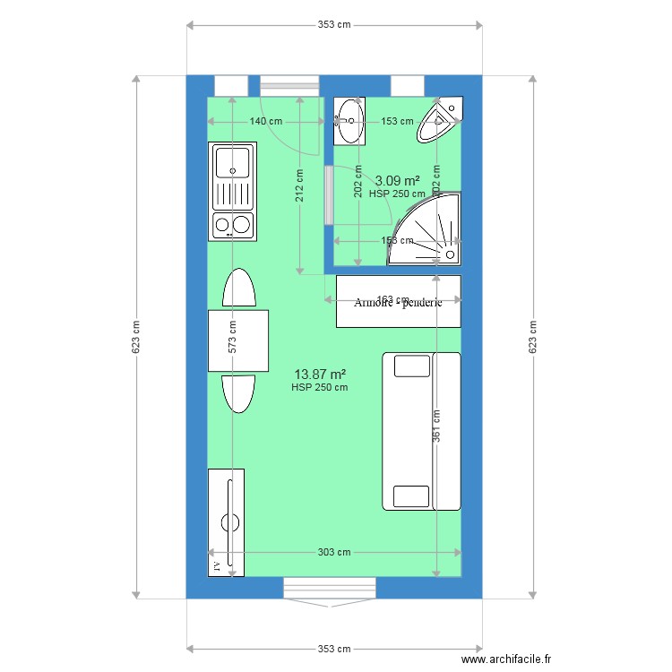 pilotel2. Plan de 0 pièce et 0 m2