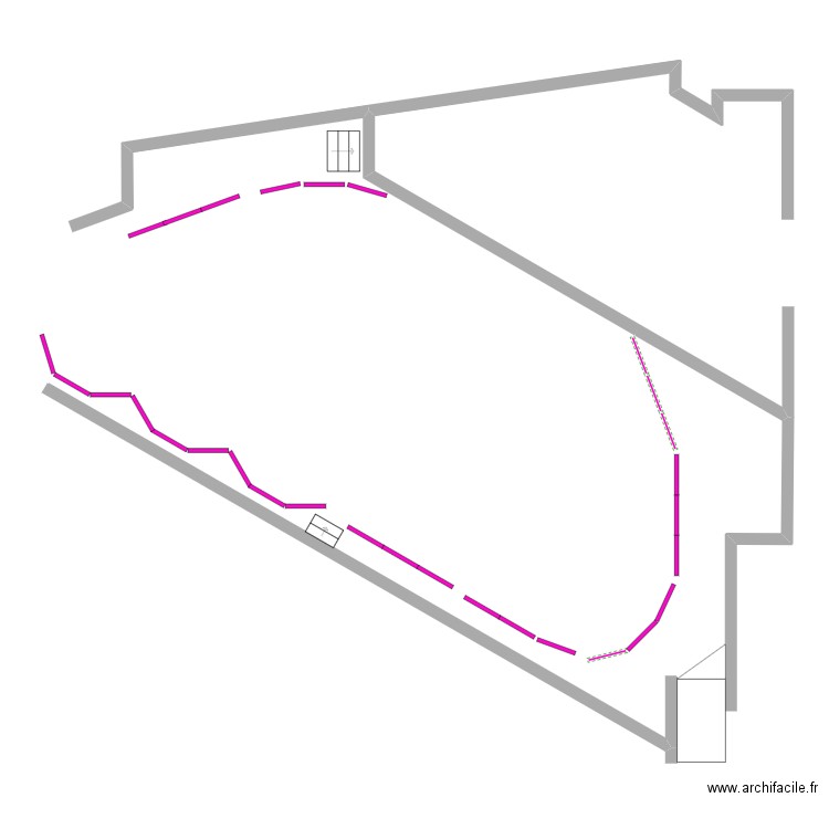 Extension PDC avec Stands en 3m sans YLS. Plan de 0 pièce et 0 m2