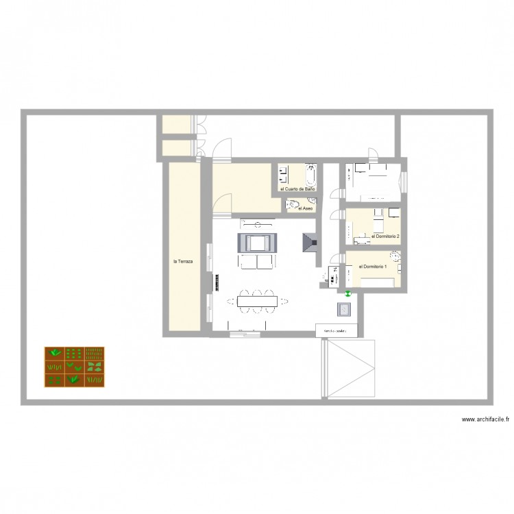 plan de maison en espagnol