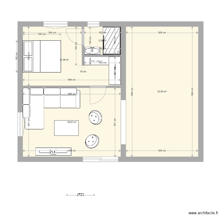 FR CHEVALIER. Plan de 0 pièce et 0 m2