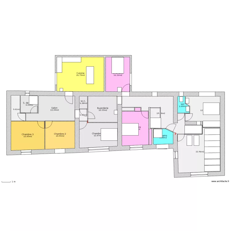 Chamberthaud 1er Etage Projet 7. Plan de 