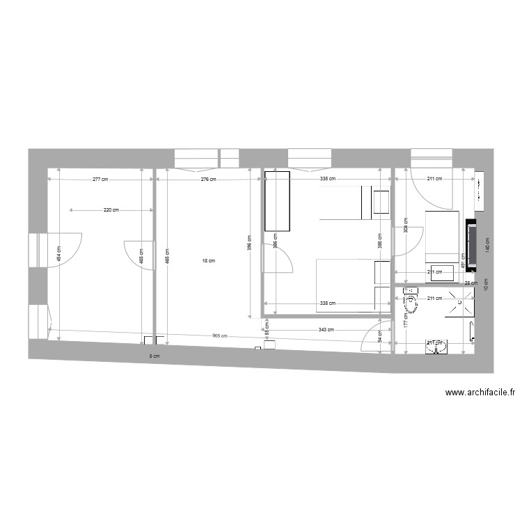 saint satur rénovation 1. Plan de 0 pièce et 0 m2