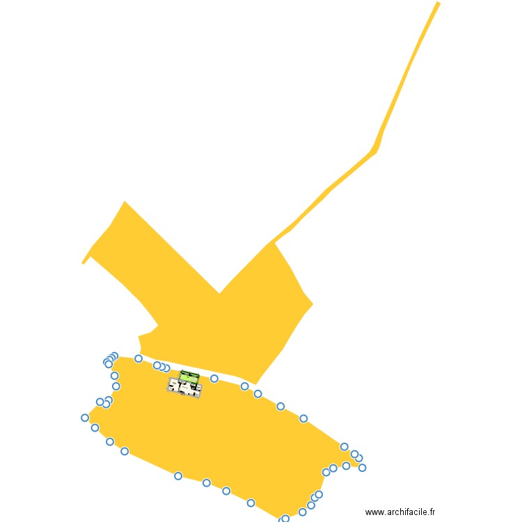 La Gorère 04. Plan de 9 pièces et 688 m2