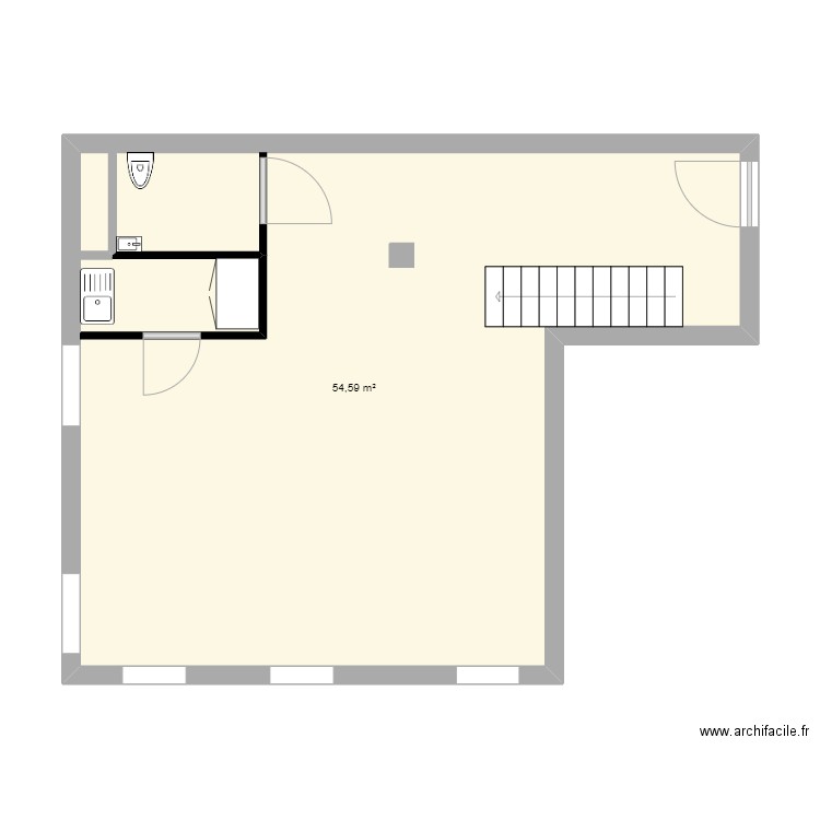 MMA étage 2. Plan de 0 pièce et 0 m2