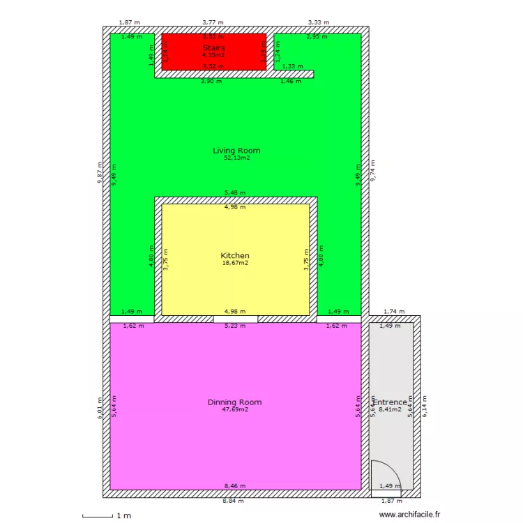 Easy House 1st Floor. Plan de Easy House 1st Floor. Plan de