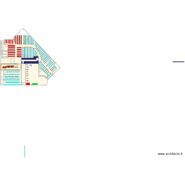 Reuilly Thibaut theo V26. Plan de 14 pièces et 423 m2