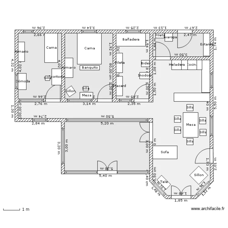 Maison3. Plan de Maison3. Plan de