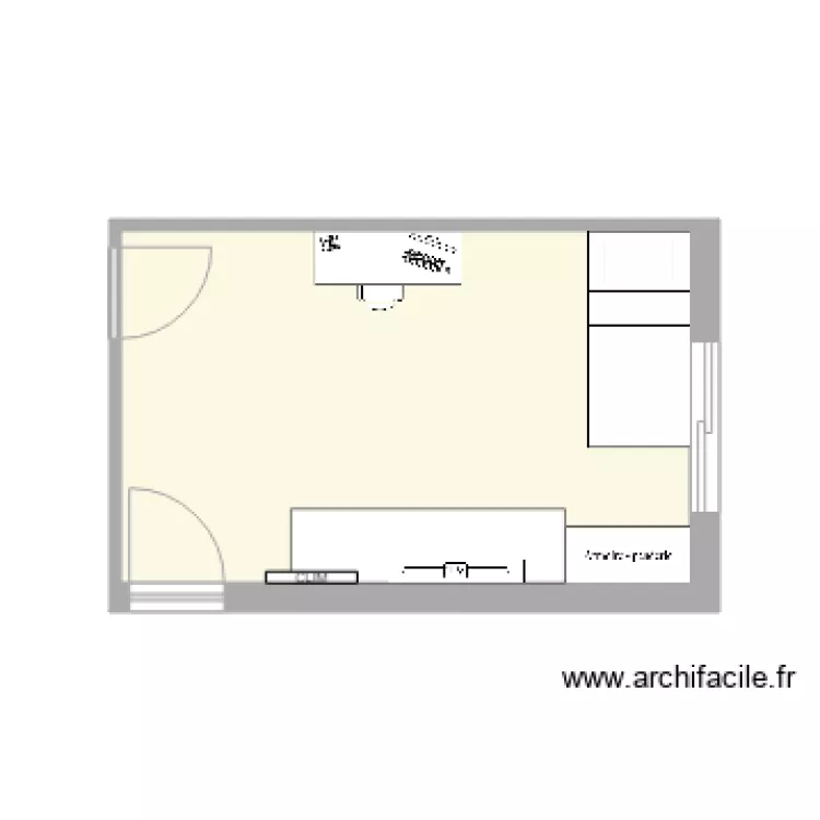 bureau. Plan de bureau. Plan de