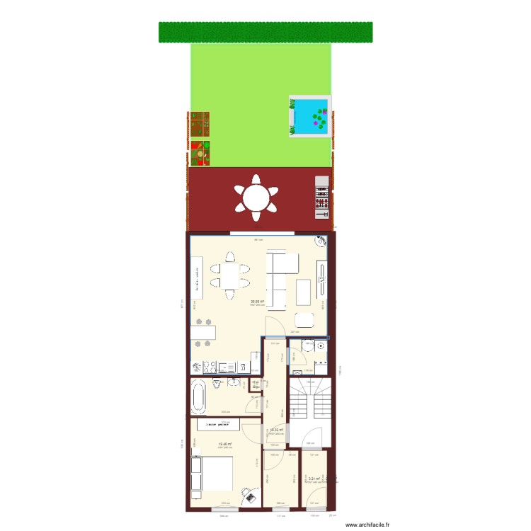 Hachy. Plan de 0 pièce et 0 m2