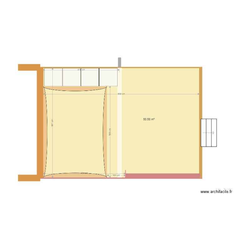 Voile 3 5x5m 01. Plan de 0 pièce et 0 m2