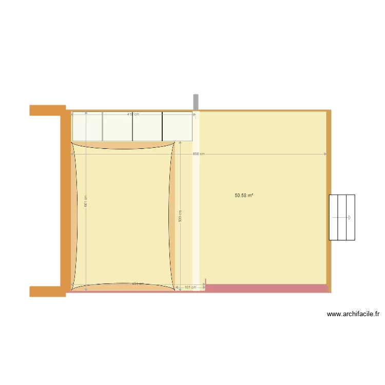 Voile 3 5x5m 01. Plan de 