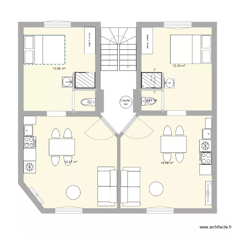 Tonio Plan 7 Abbaye 32 Diag. Plan de 