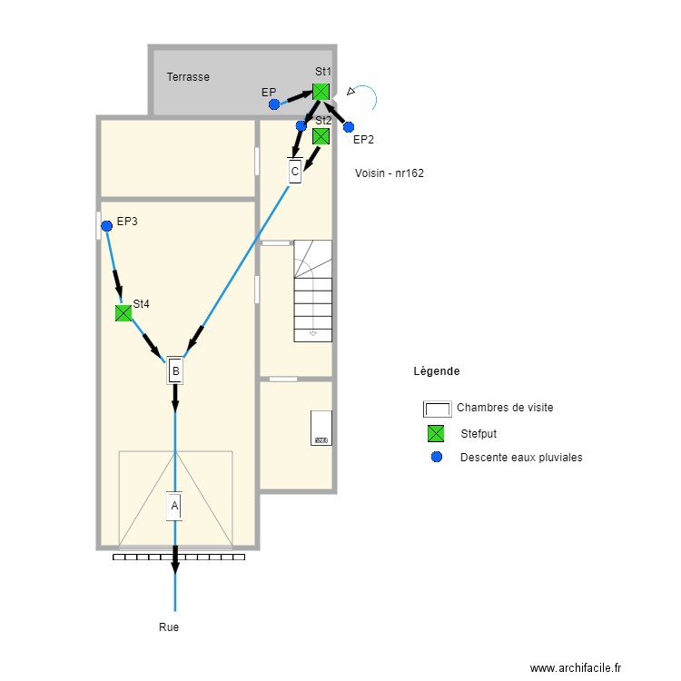 av de la foret. Plan de 0 pièce et 0 m2