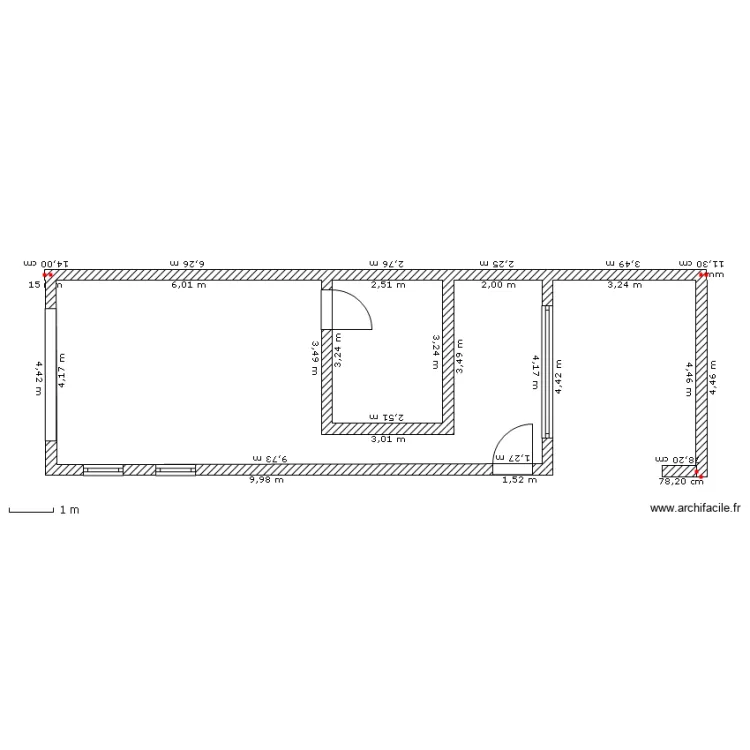 garage. Plan de garage. Plan de