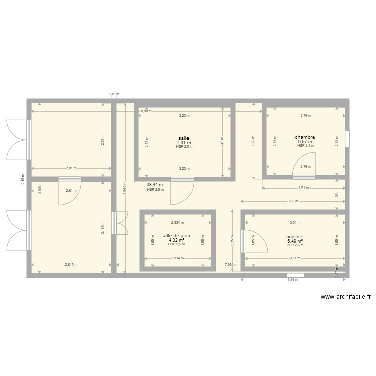 maisson. Plan de 0 pièce et 0 m2