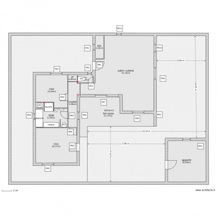 RDCV10-ext . Plan de 0 pièce et 0 m2