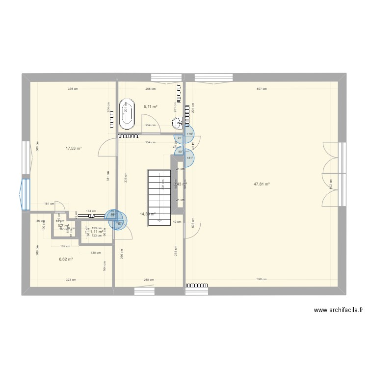 Etage base. Plan de 0 pièce et 0 m2