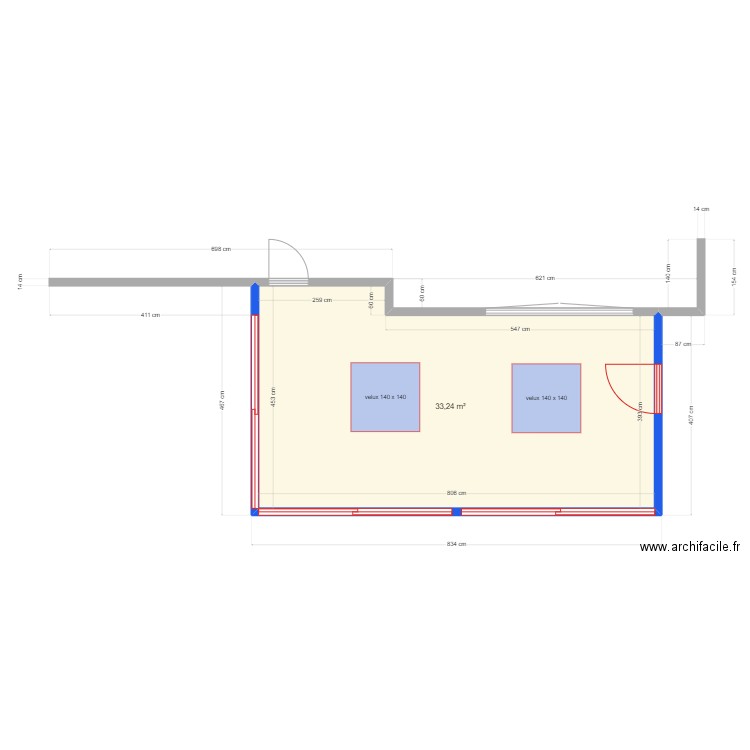 christian. Plan de 0 pièce et 0 m2