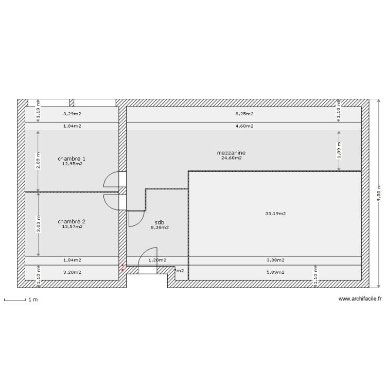 Plan. Plan de 0 pièce et 0 m2