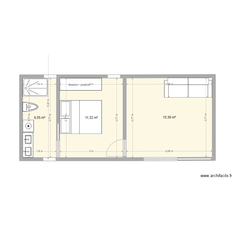 BUNGALOW HM 4MAI22. Plan de 0 pièce et 0 m2