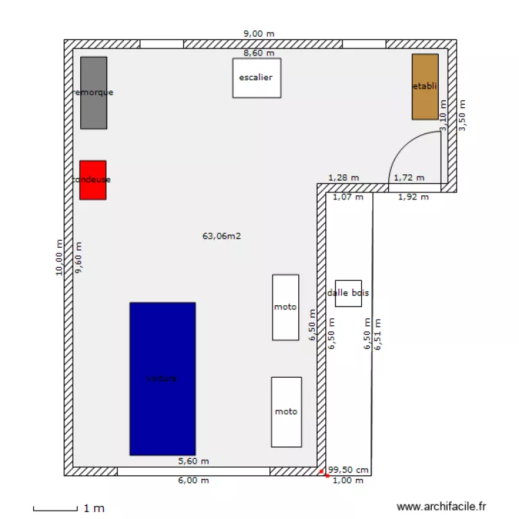 garage 1. Plan de garage 1. Plan de
