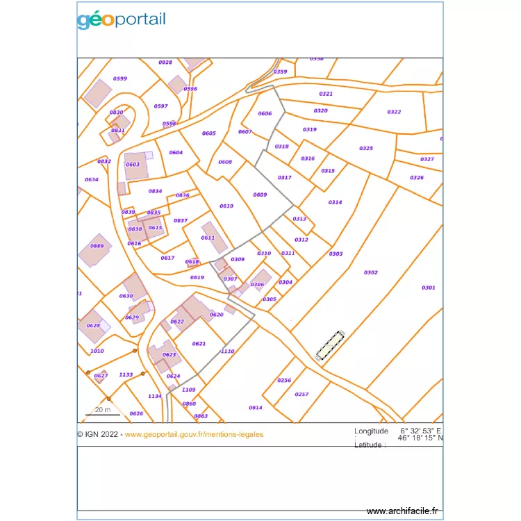 PLAN 12345. Plan de 
