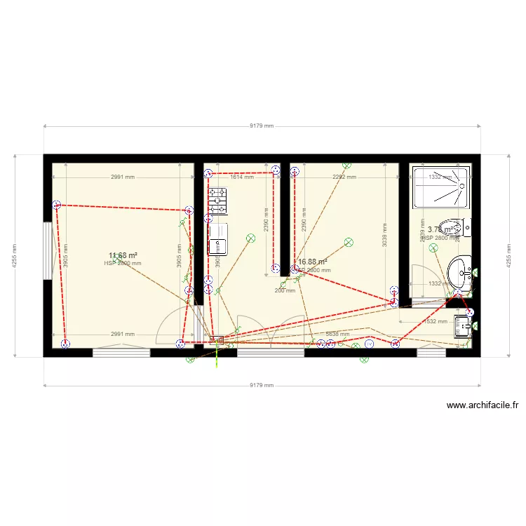 Maisonnette Orika 2 Elect. Plan de Maisonnette Orika 2 Elect. Plan de