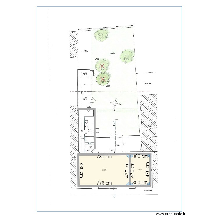 maignan. Plan de 0 pièce et 0 m2