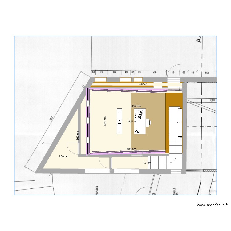 Bierges - Montage_son - V10.3.BKP. Plan de 3 pièces et 38 m2